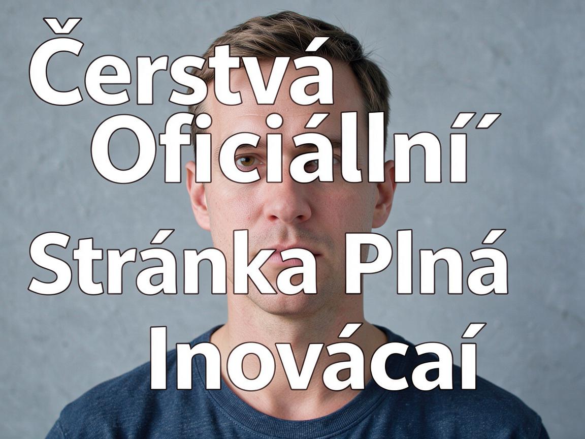 Čerstvá Oficiální Stránka Plná Inovací