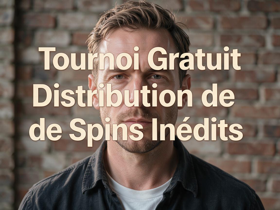 Tournoi Gratuit Distribution de Spins Inédits