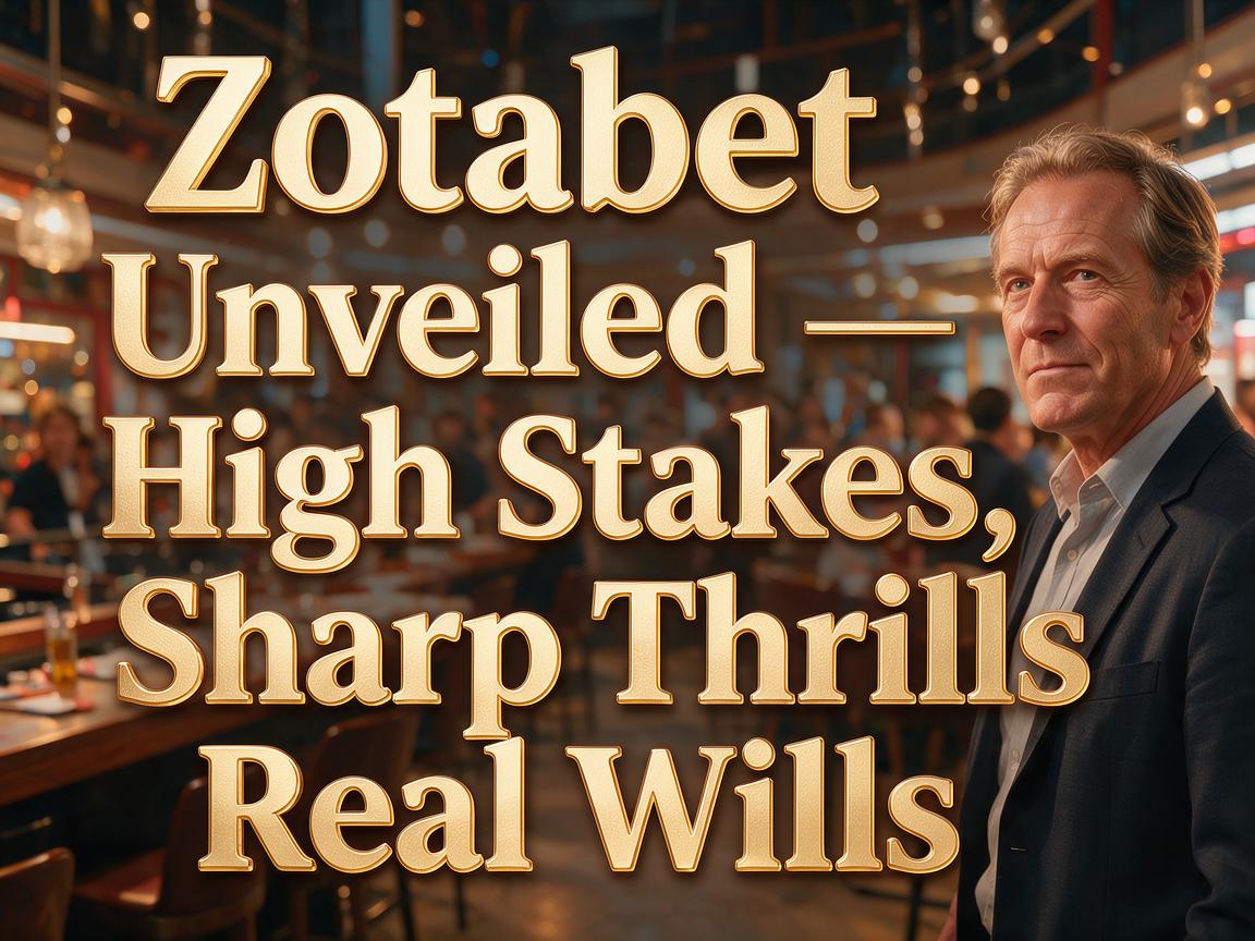 Zotabet Casino Unveiled — High Stakes, Sharp Thrills, Real Wins