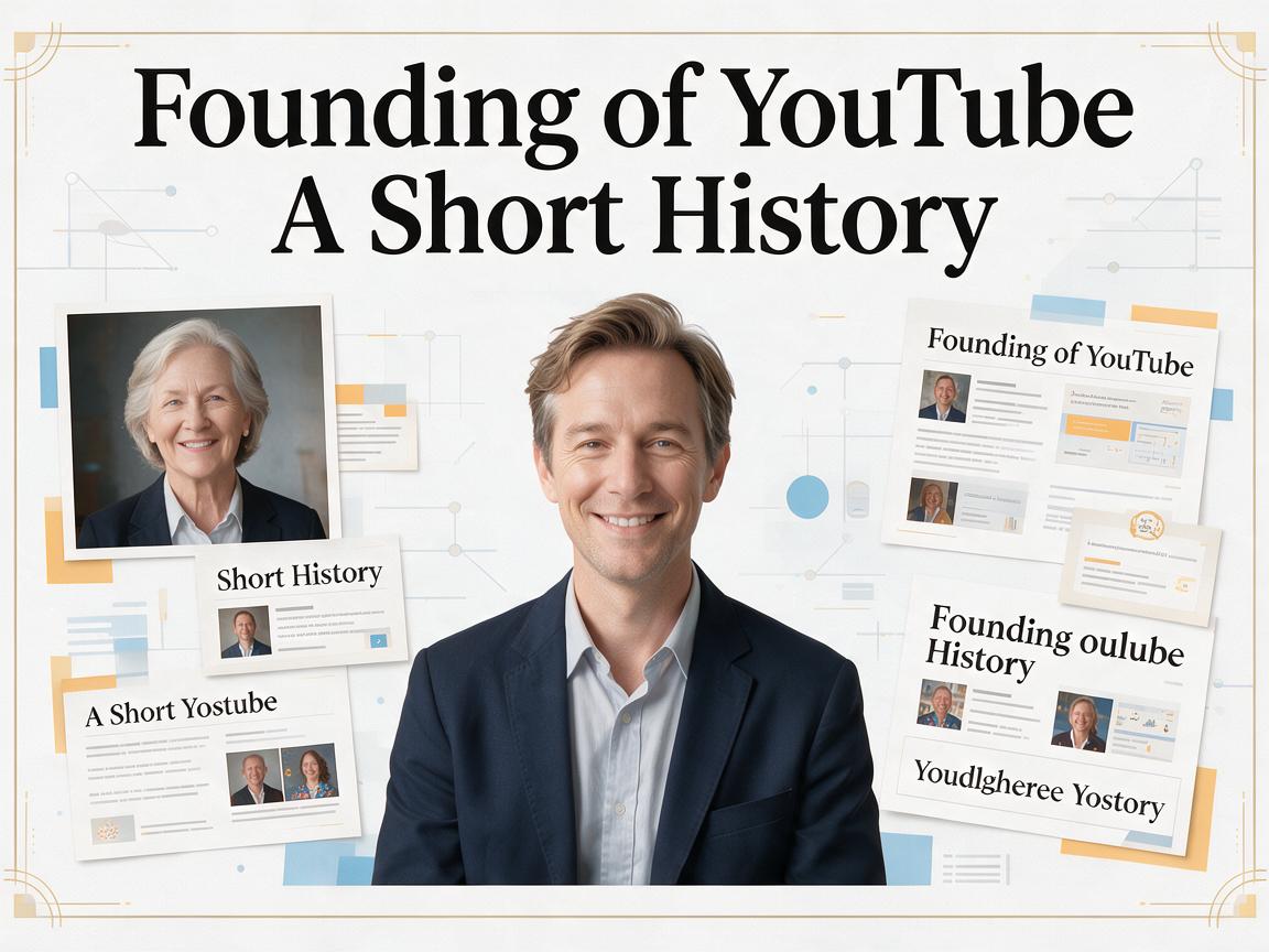 Founding of YouTube A Short History