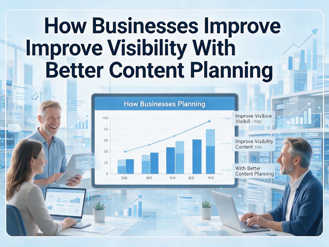 How Businesses Improve Visibility With Better Content Planning
