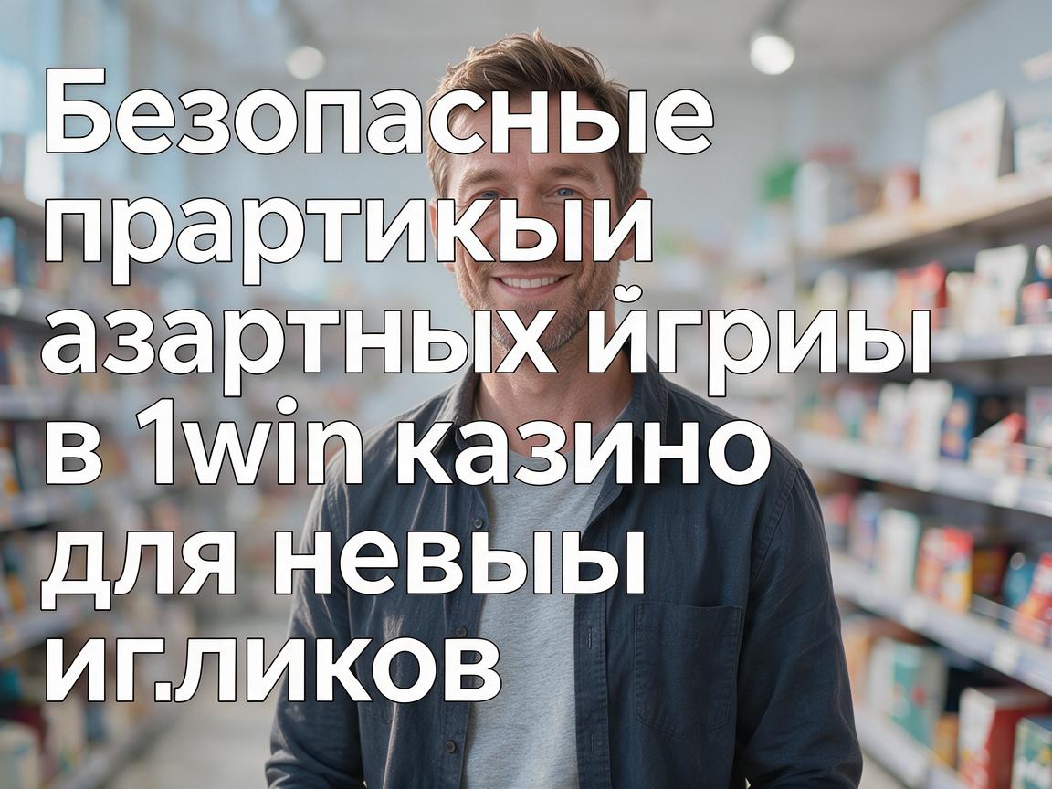 Безопасные практики азартных игр в 1win казино для новых игроков