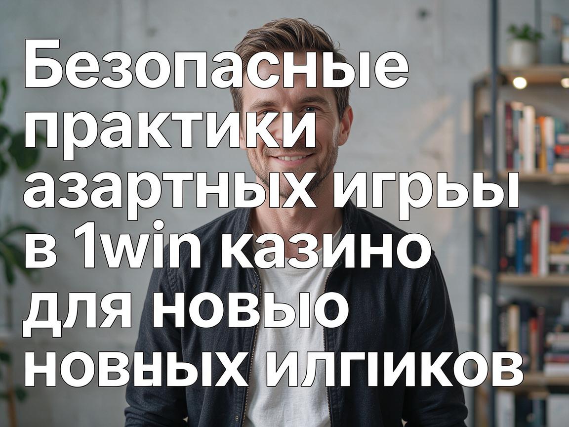 Безопасные практики азартных игр в 1win казино для новых игроков