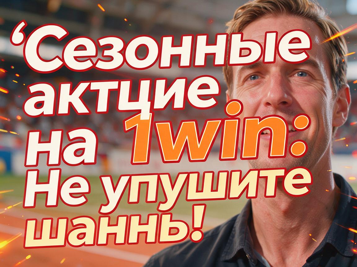 Сезонные акции на 1win: Не упустите шанс!