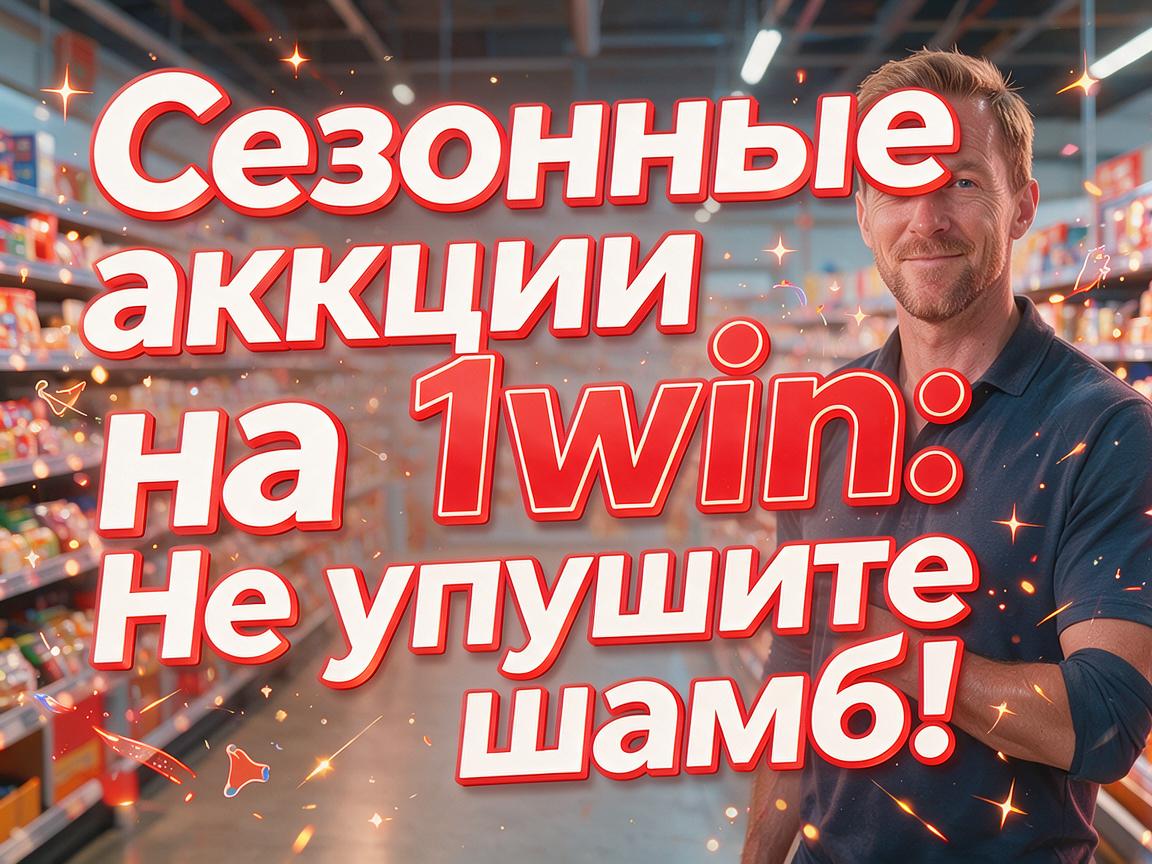 Сезонные акции на 1win: Не упустите шанс!