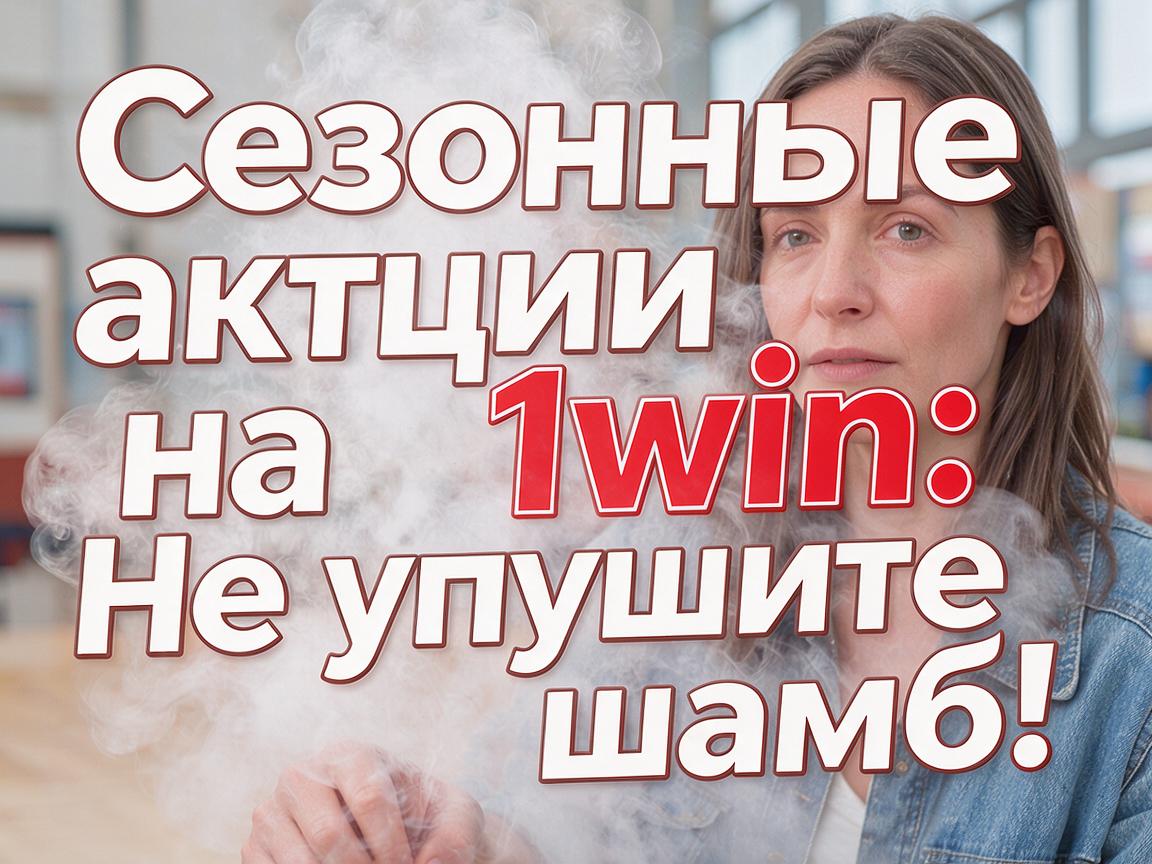 Сезонные акции на 1win: Не упустите шанс!