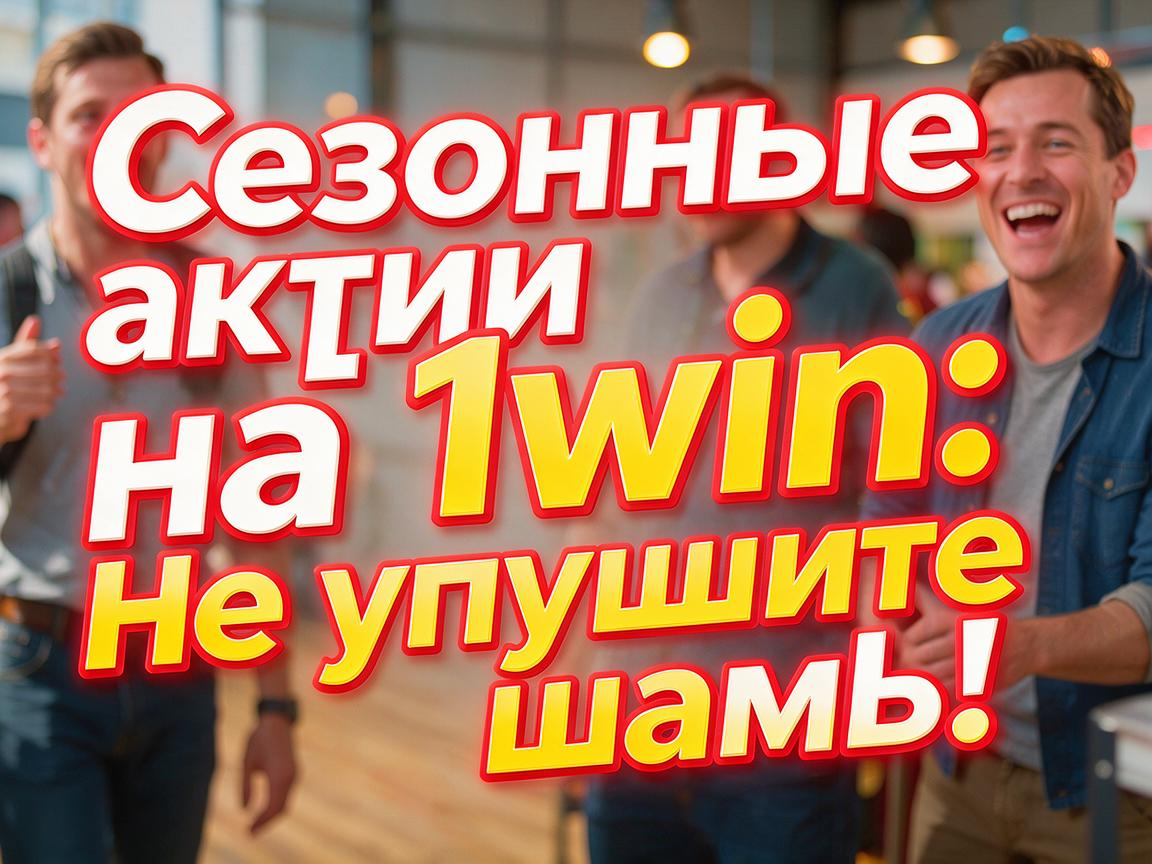 Сезонные акции на 1win: Не упустите шанс!
