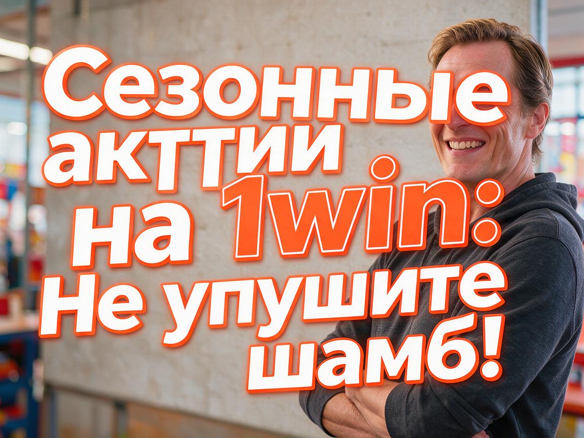 Сезонные акции на 1win: Не упустите шанс!