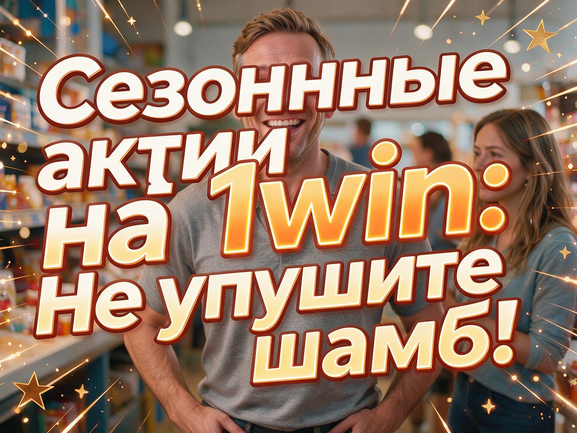 Сезонные акции на 1win: Не упустите шанс!