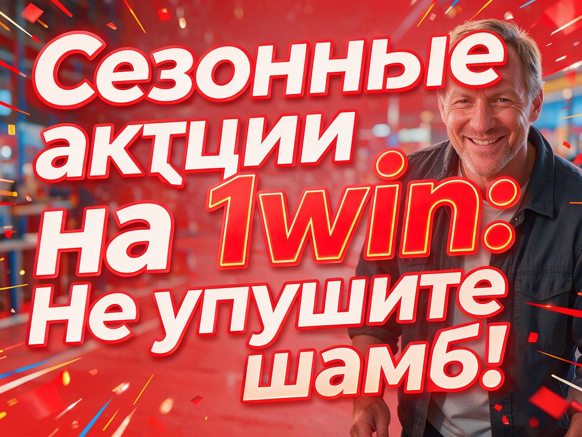 Сезонные акции на 1win: Не упустите шанс!