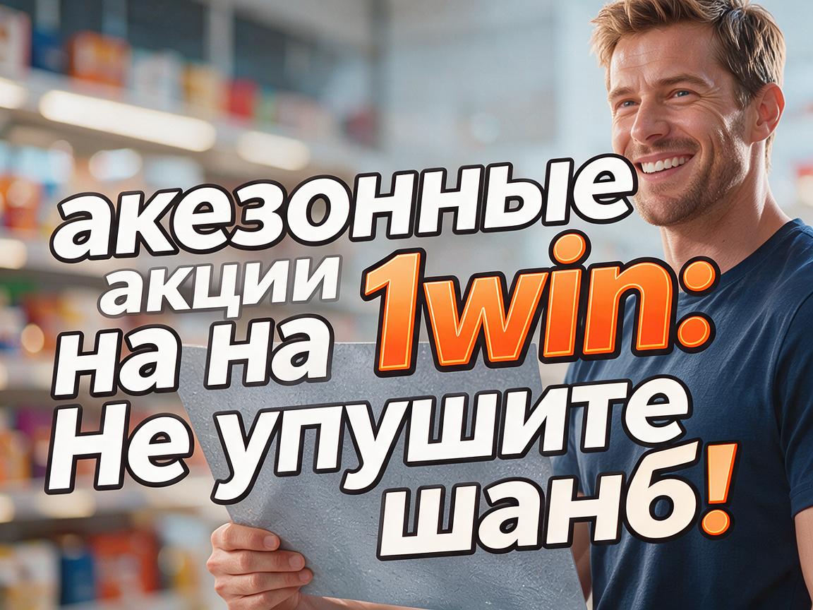 Сезонные акции на 1win: Не упустите шанс!