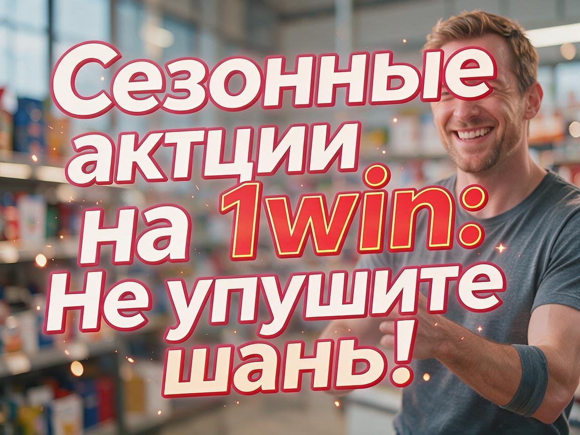 Сезонные акции на 1win: Не упустите шанс!
