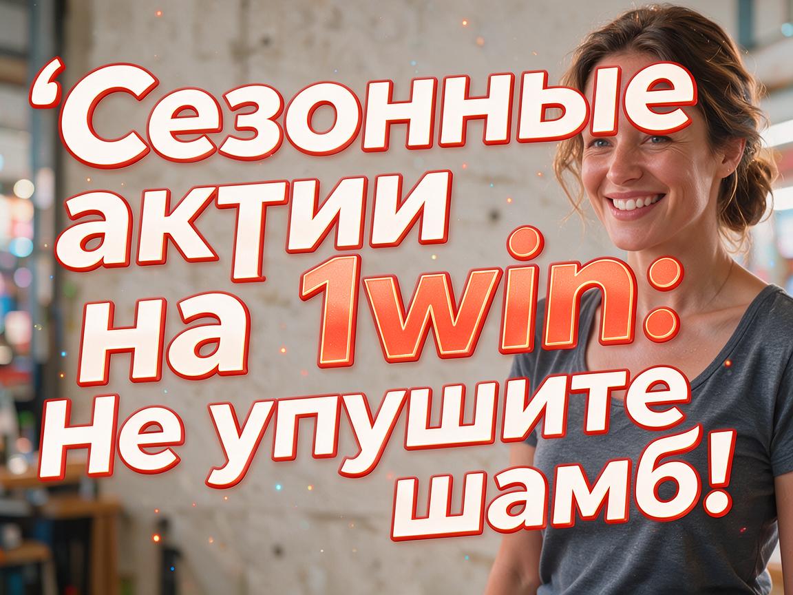 Сезонные акции на 1win: Не упустите шанс!