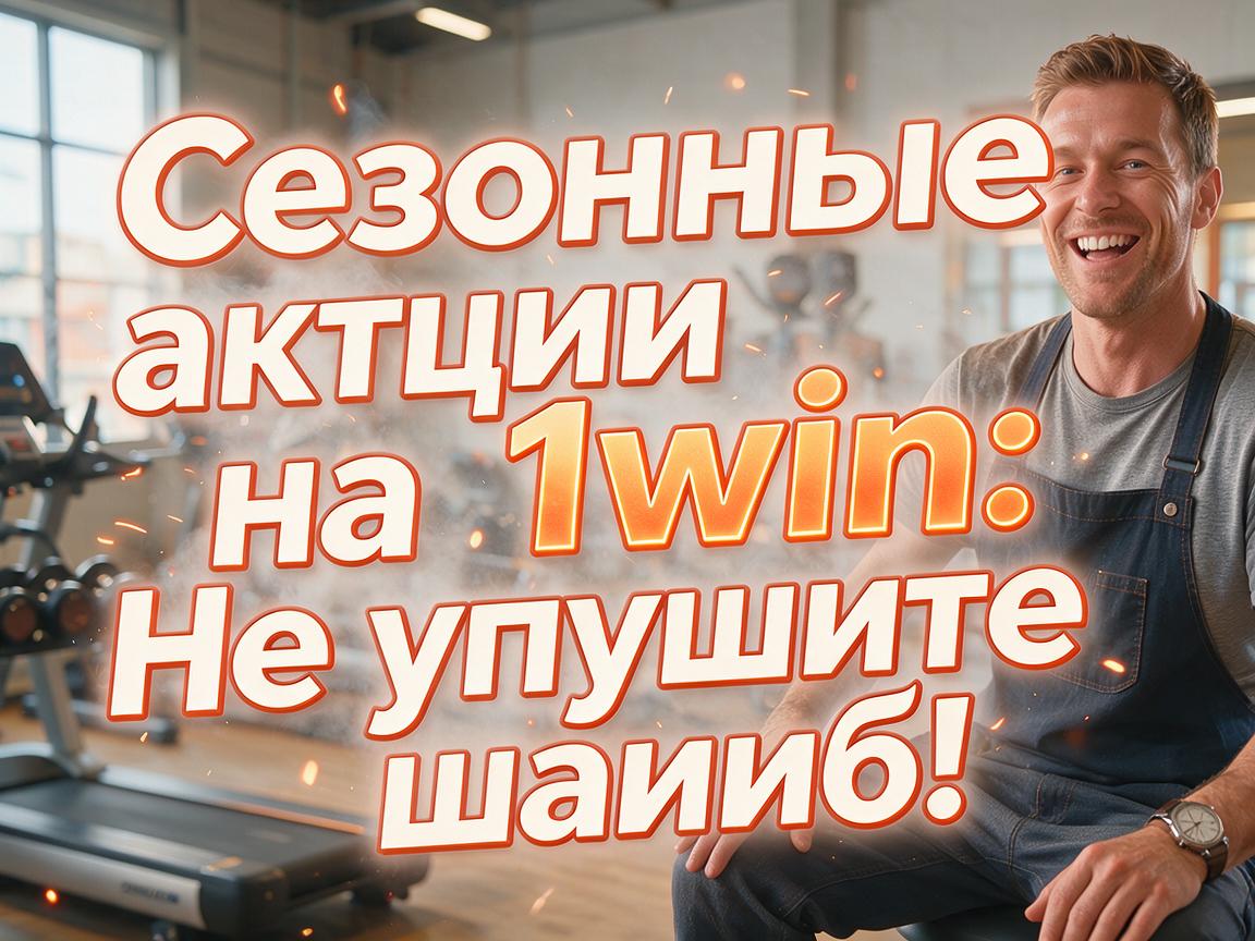Сезонные акции на 1win: Не упустите шанс!