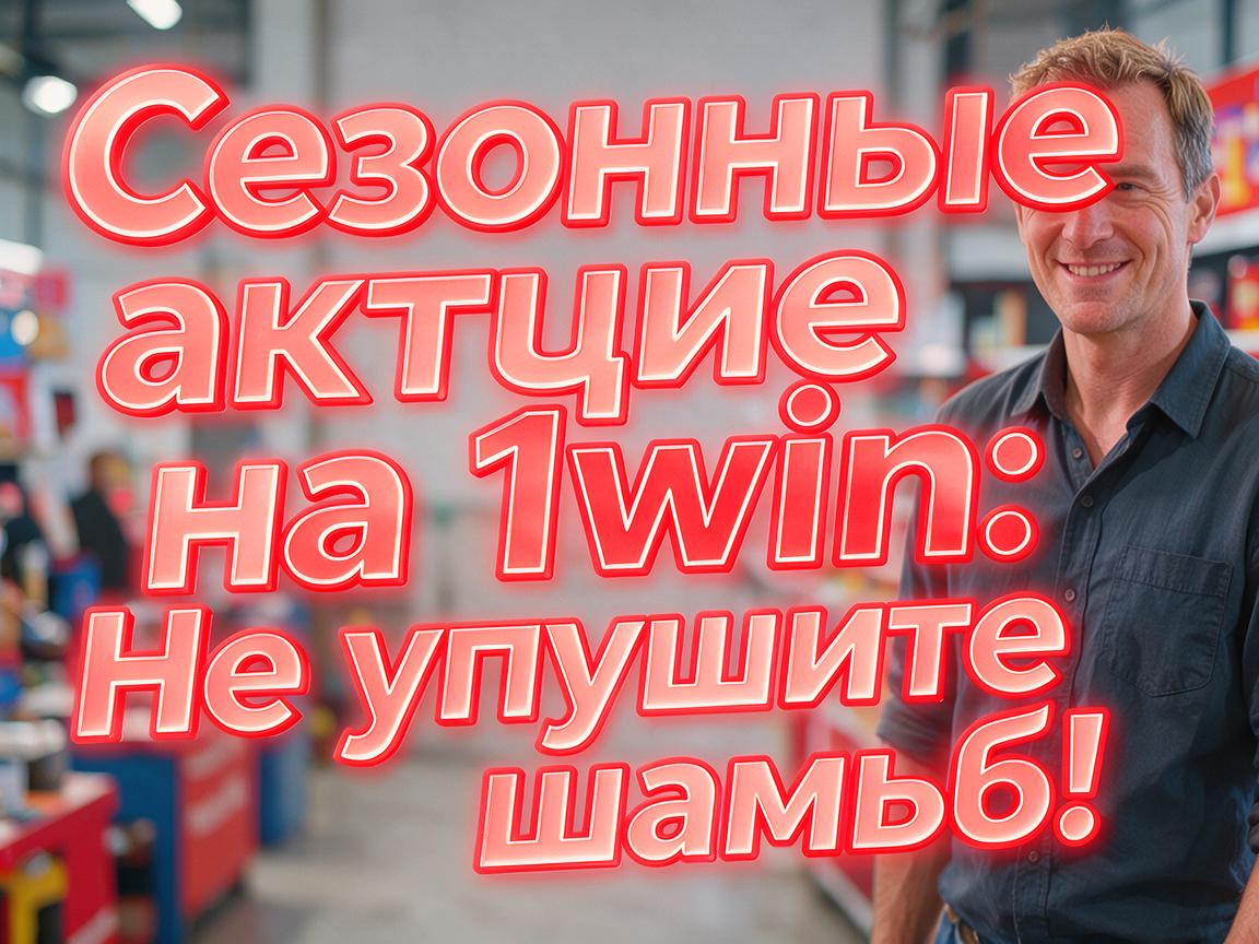 Сезонные акции на 1win: Не упустите шанс!