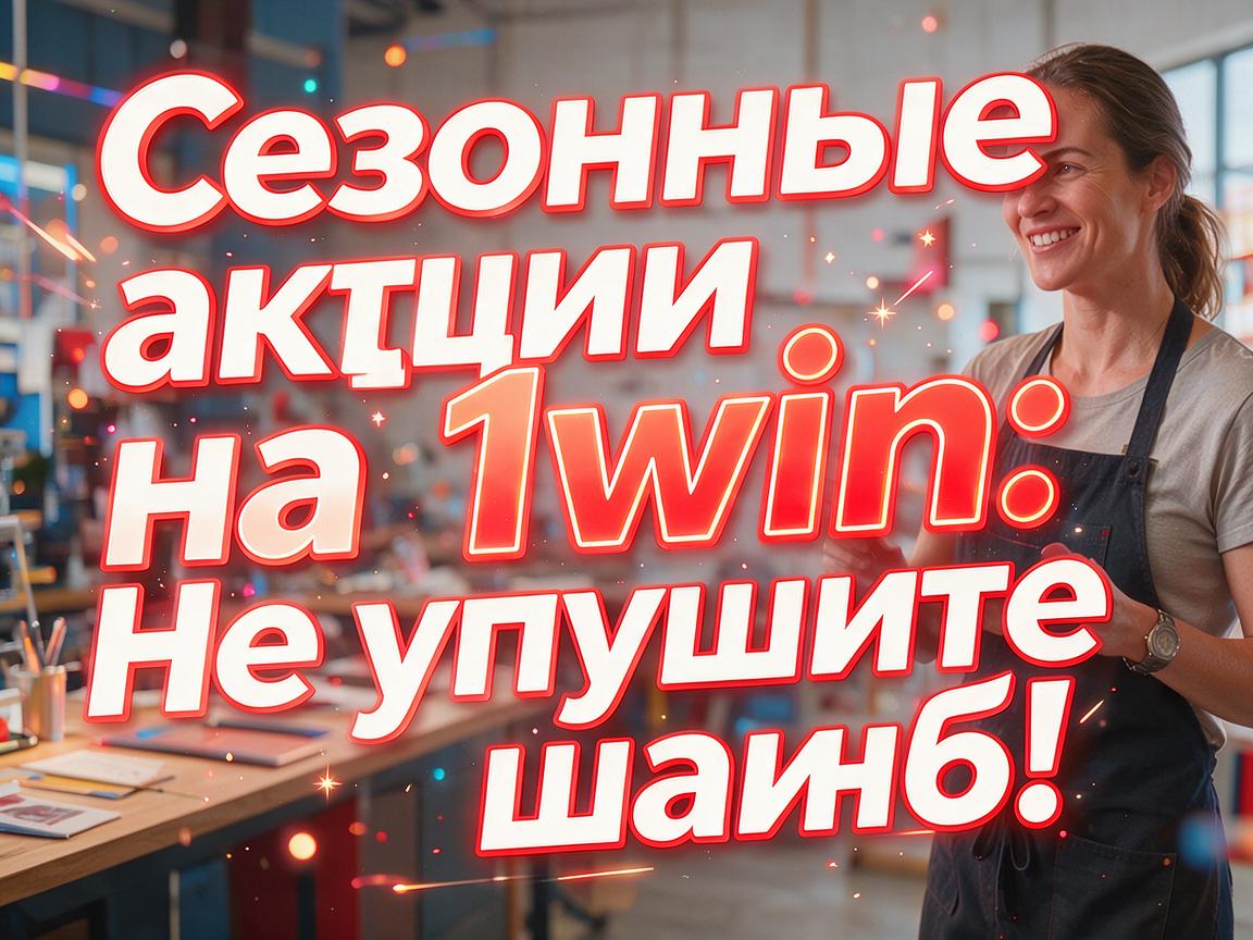 Сезонные акции на 1win: Не упустите шанс!