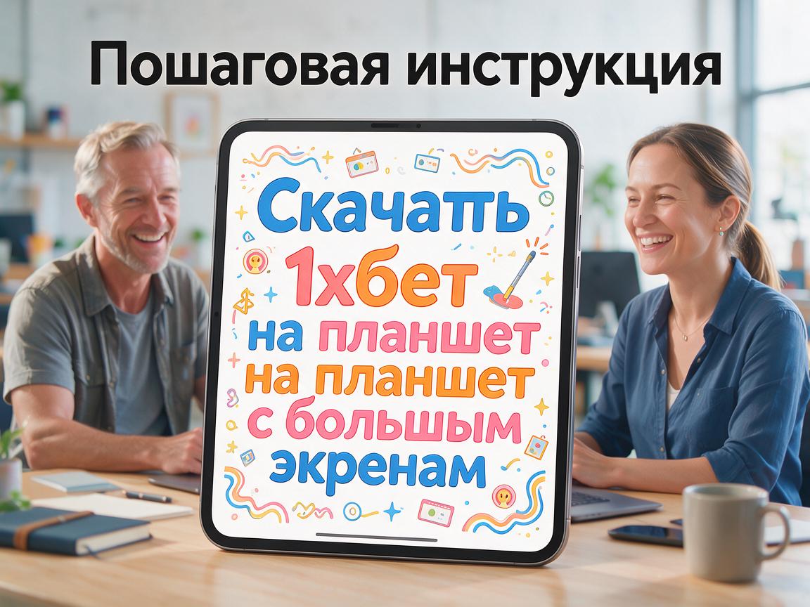 Пошаговая инструкция: скачать 1хбет на планшет с большим экраном