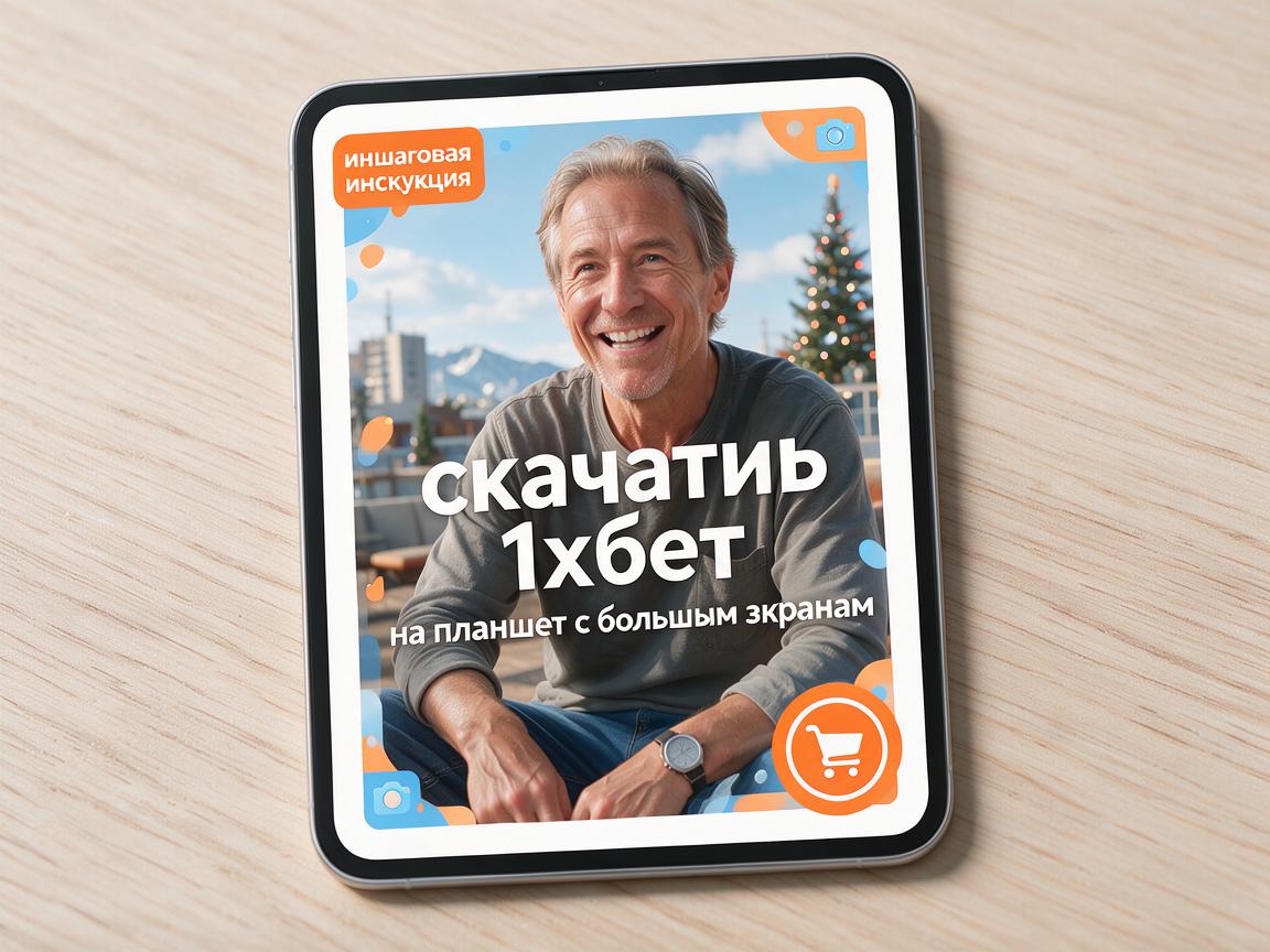 Пошаговая инструкция: скачать 1хбет на планшет с большим экраном