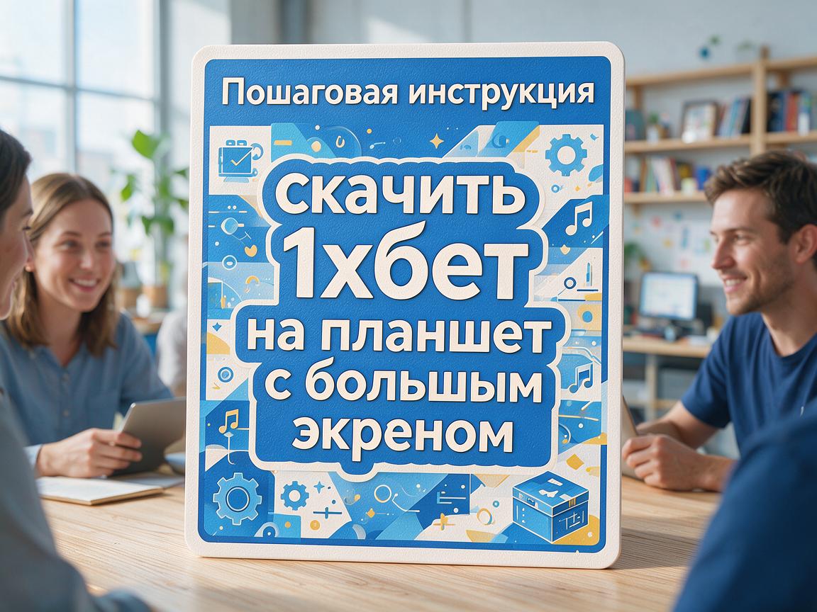 Пошаговая инструкция: скачать 1хбет на планшет с большим экраном