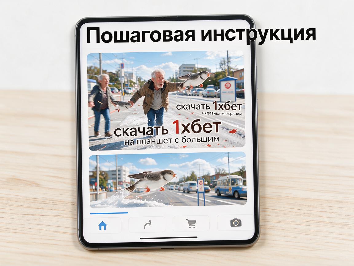 Пошаговая инструкция: скачать 1хбет на планшет с большим экраном