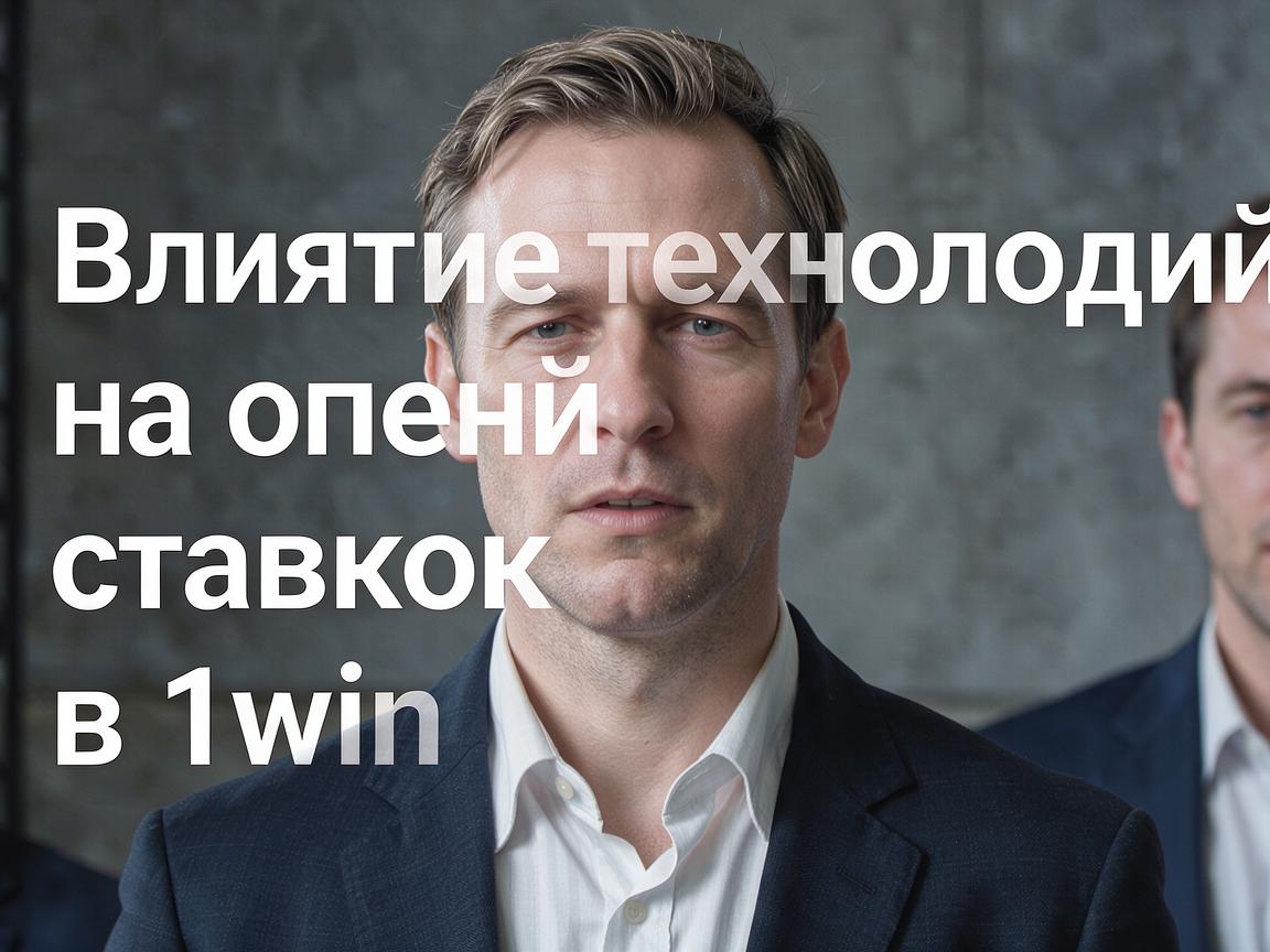 Влияние технологий на опыт ставок в 1win