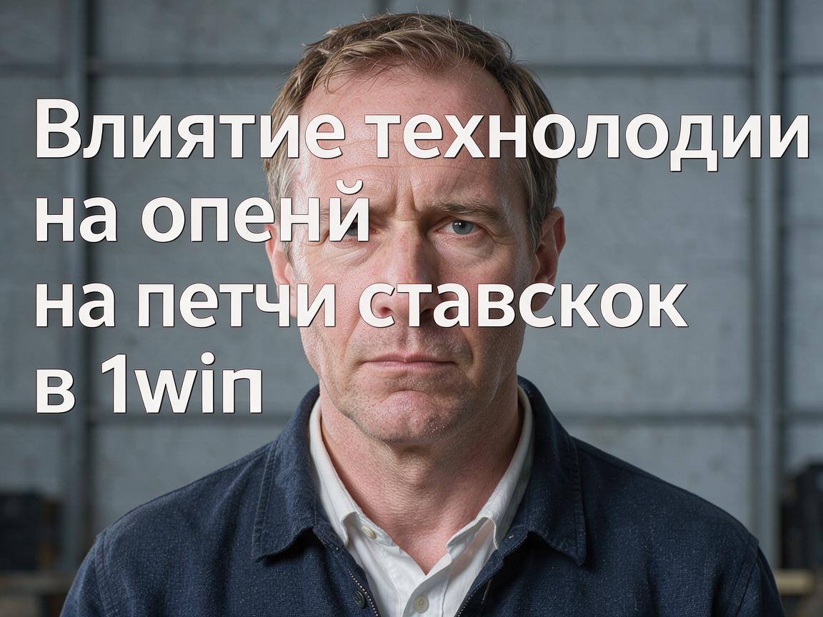 Влияние технологий на опыт ставок в 1win
