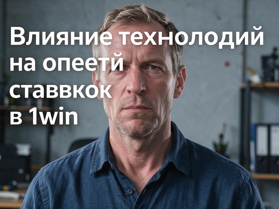 Влияние технологий на опыт ставок в 1win