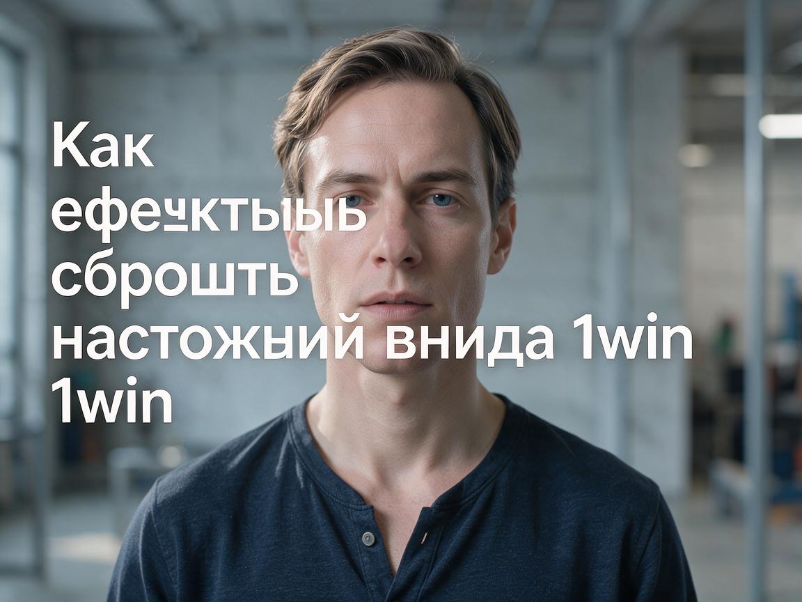 Как эффективно сбросить настройки входа 1win