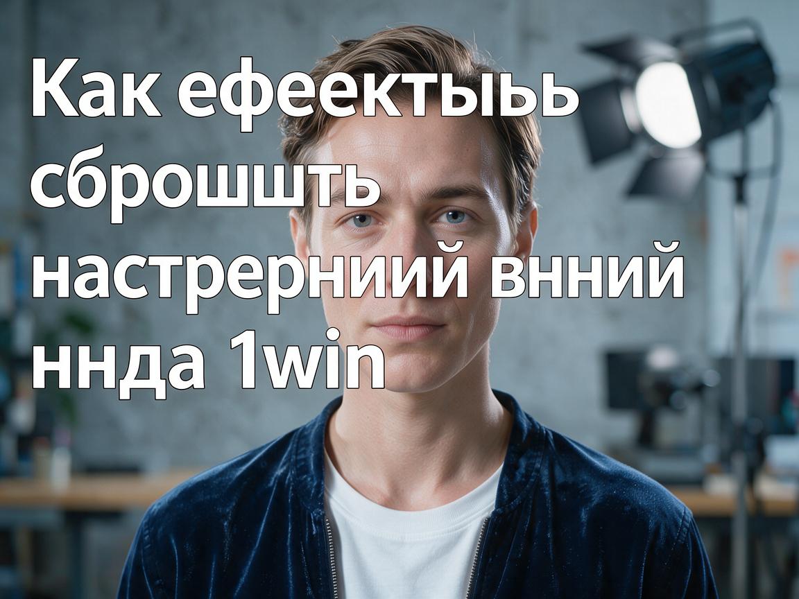 Как эффективно сбросить настройки входа 1win
