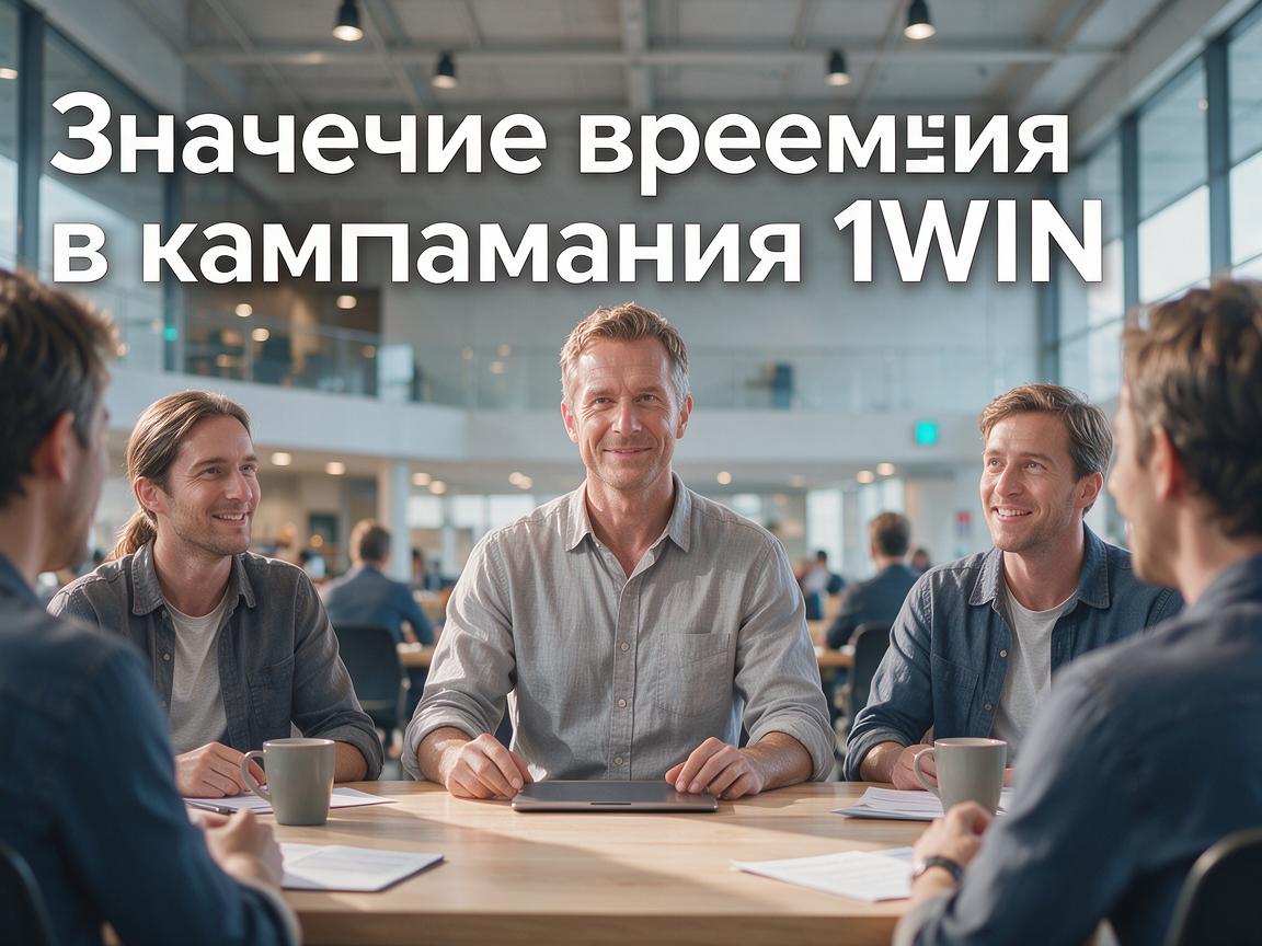 Значение времени в кампаниях 1WIN