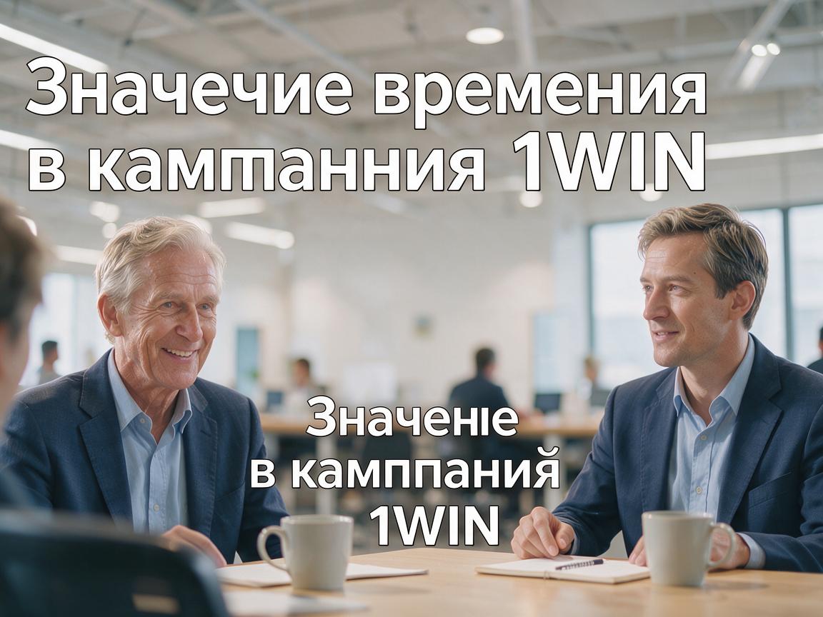 Значение времени в кампаниях 1WIN
