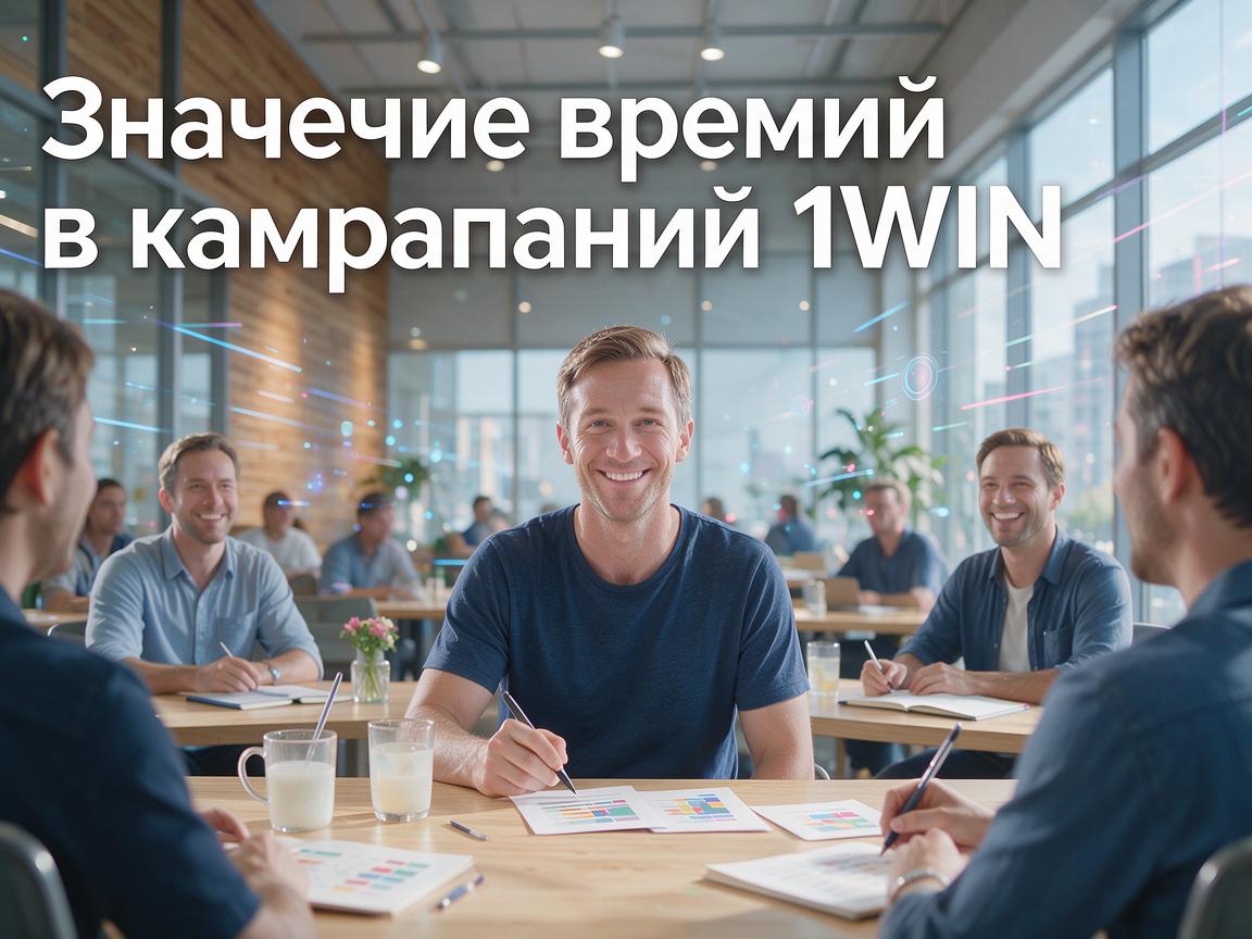 Значение времени в кампаниях 1WIN
