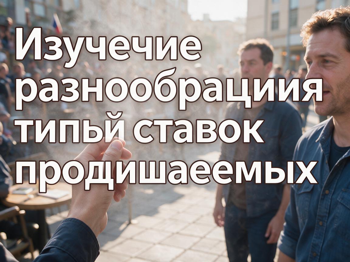 Изучение разнообразия типов ставок, предлагаемых 1win