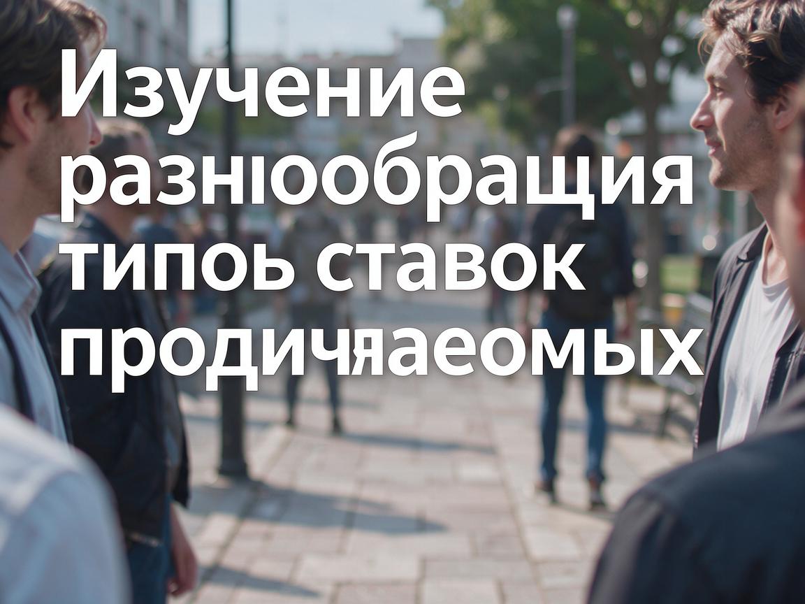 Изучение разнообразия типов ставок, предлагаемых 1win