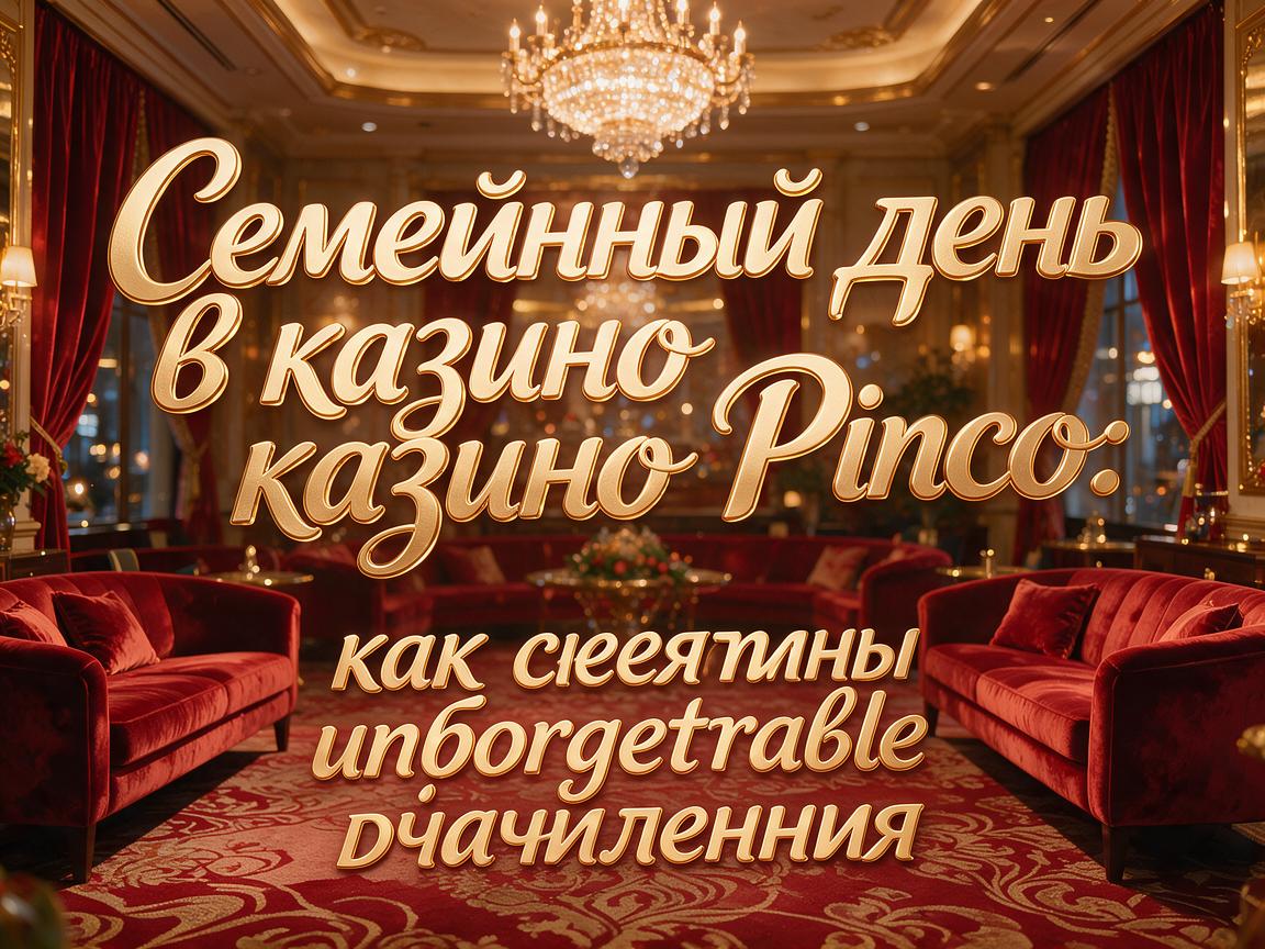 Семейный день в казино Pinco: как создать unforgettable впечатления