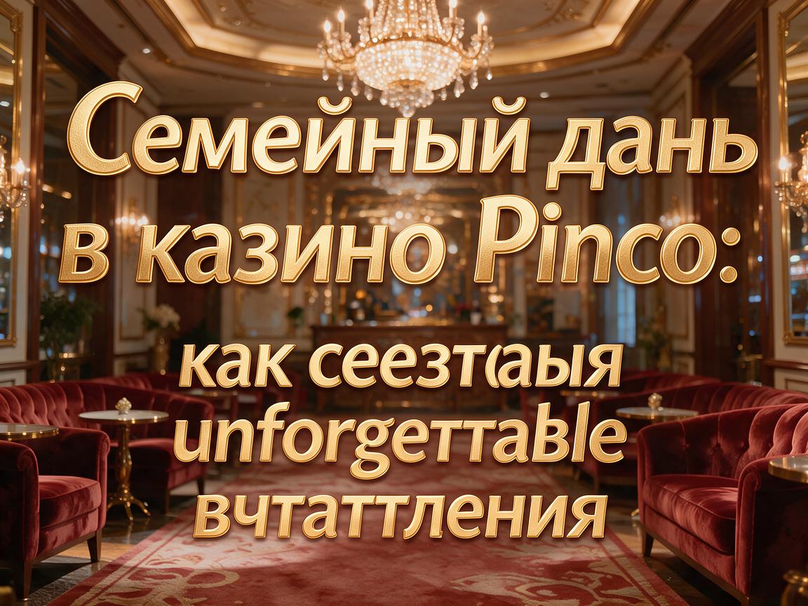 Семейный день в казино Pinco: как создать unforgettable впечатления