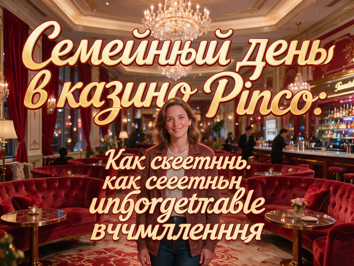 Семейный день в казино Pinco: как создать unforgettable впечатления