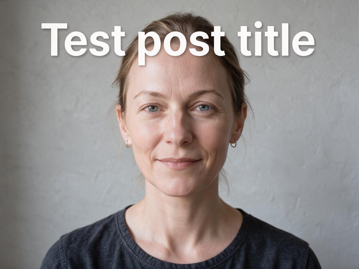 Test post title