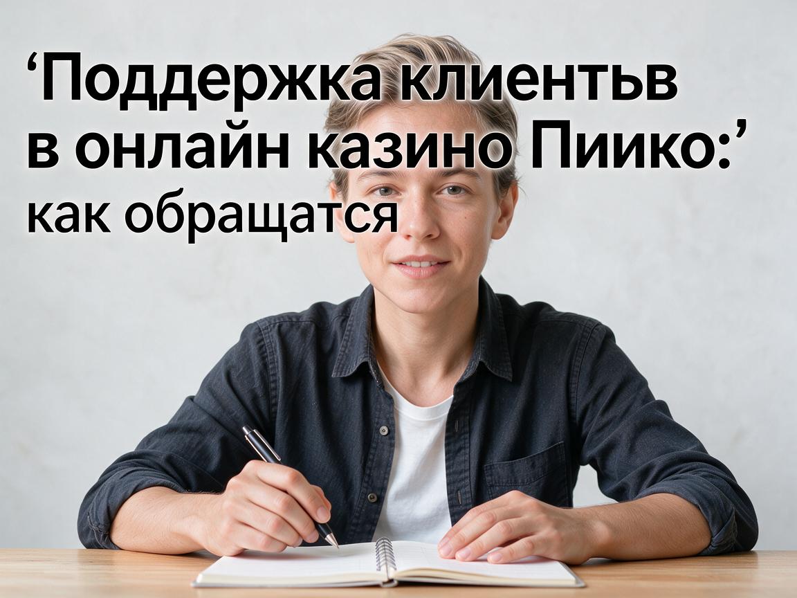 Поддержка клиентов в онлайн казино Пинко: как обращаться