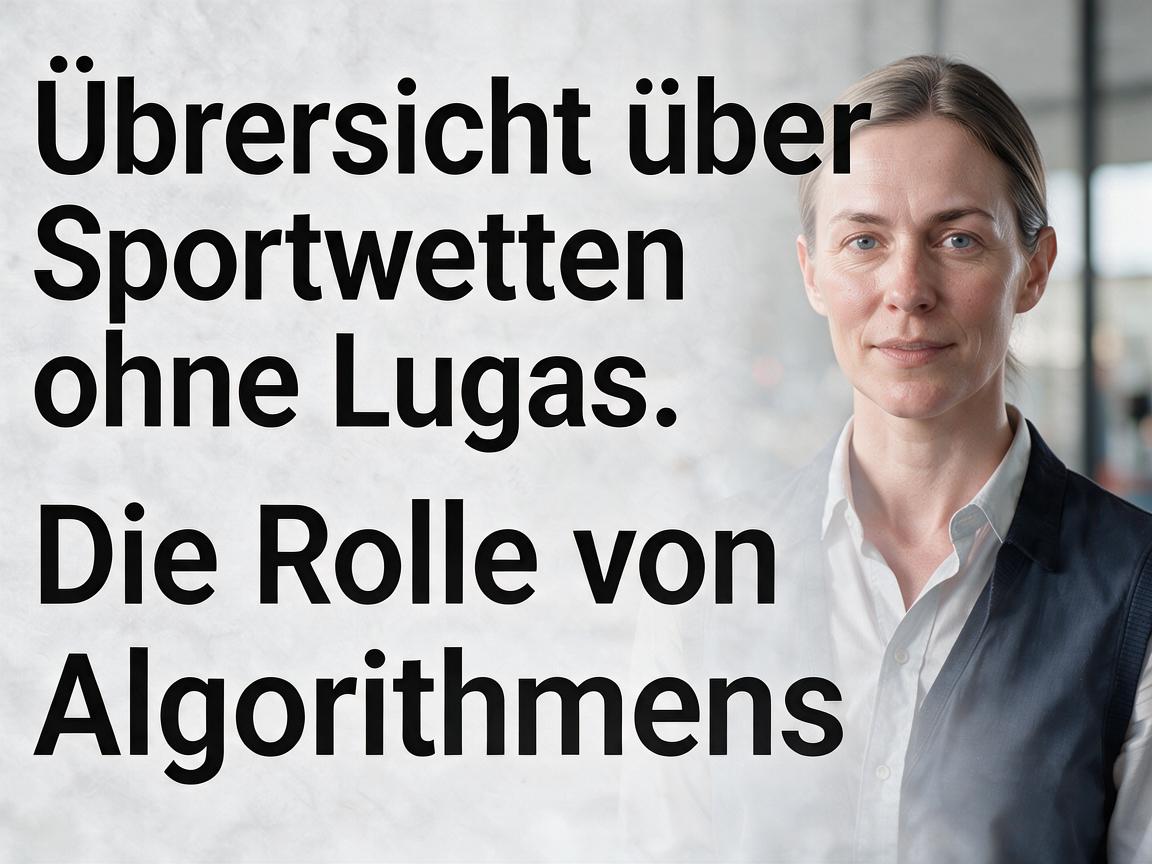 Übersicht über Sportwetten ohne Lugas: Die Rolle von Algorithmen