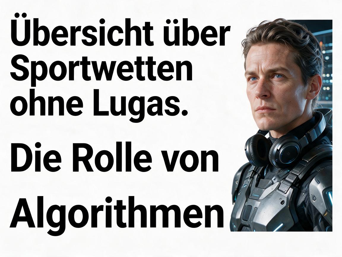 Übersicht über Sportwetten ohne Lugas: Die Rolle von Algorithmen