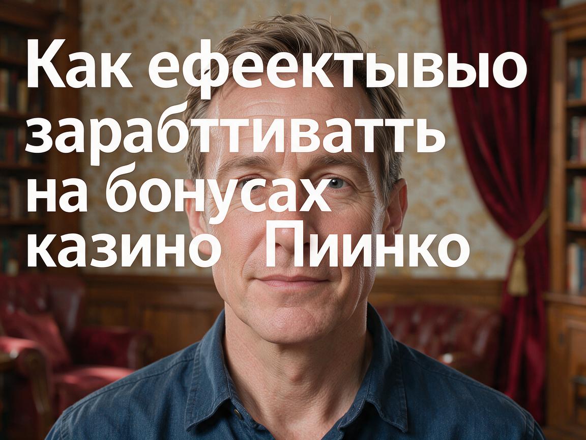 Как эффективно зарабатывать на бонусах казино Пинко