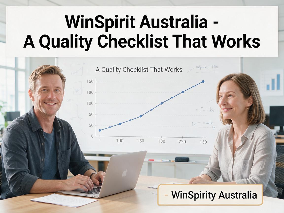 WinSpirit Australia - A Quality Checklist That Works