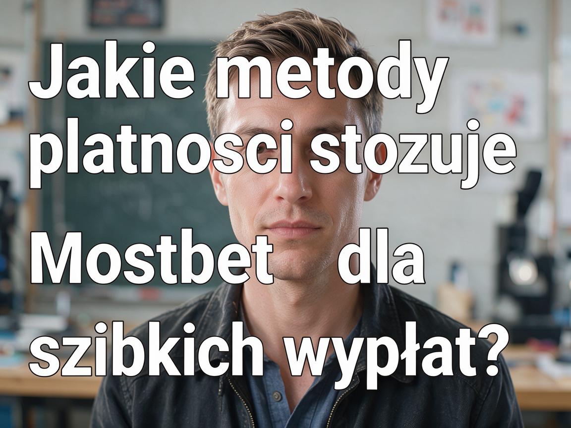 Jakie metody płatności stosuje Mostbet dla szybkich wypłat?