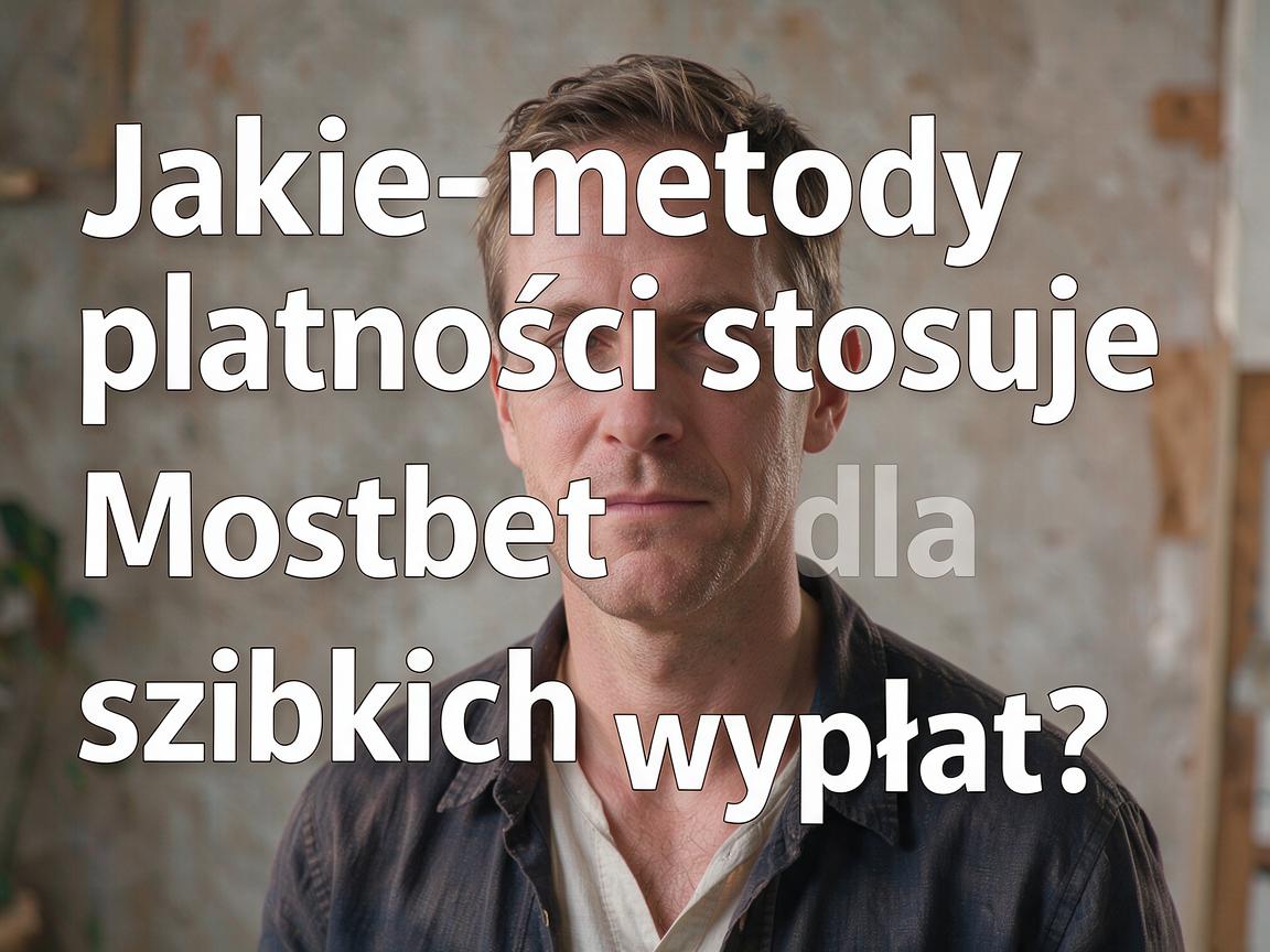 Jakie metody płatności stosuje Mostbet dla szybkich wypłat?