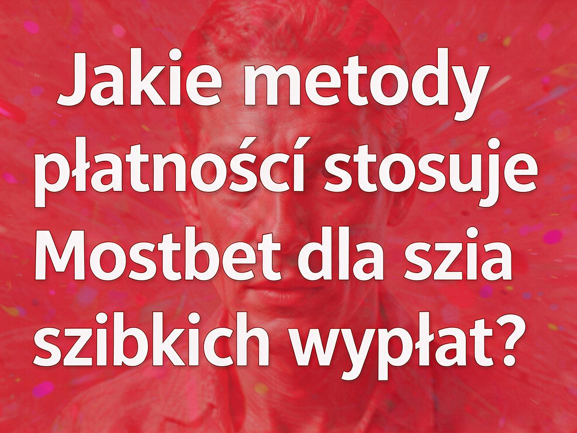 Jakie metody płatności stosuje Mostbet dla szybkich wypłat?