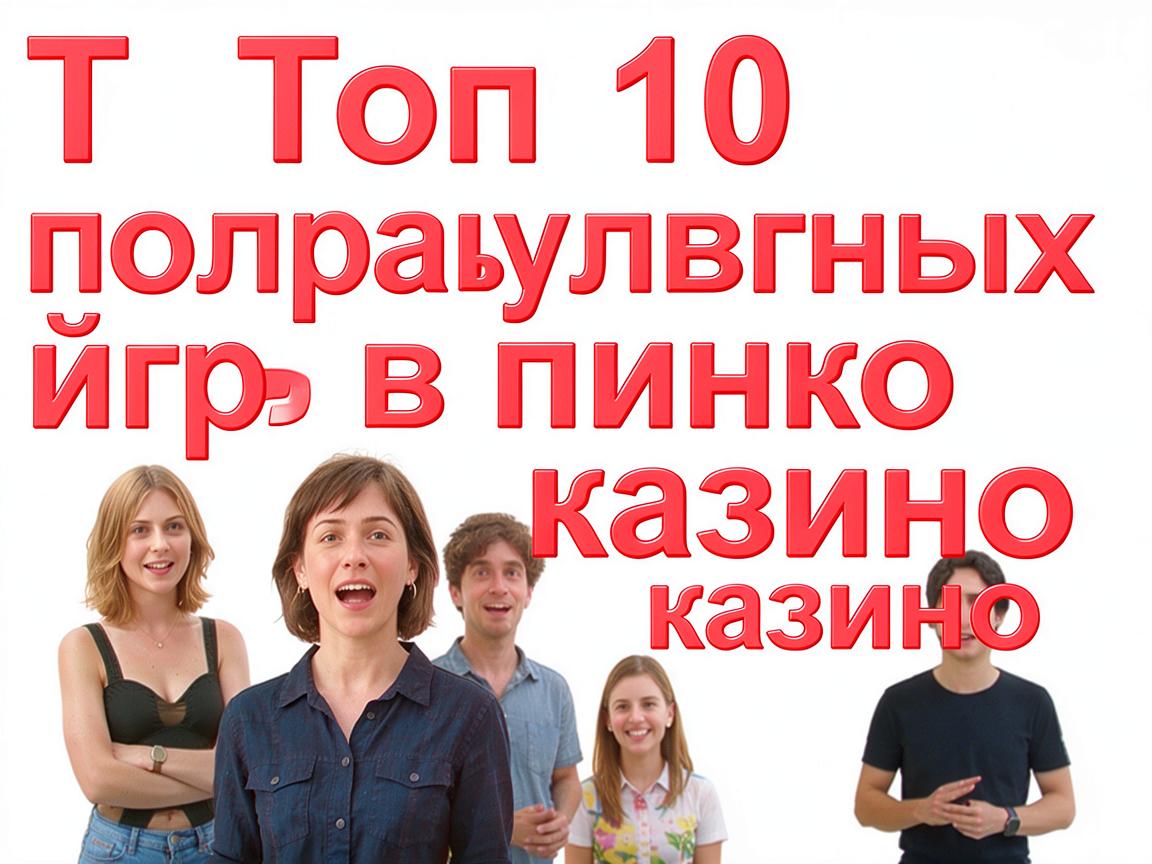 Топ 10 популярных игр в пинко казино