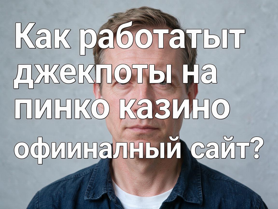 Как работают джекпоты на пинко казино официальный сайт?