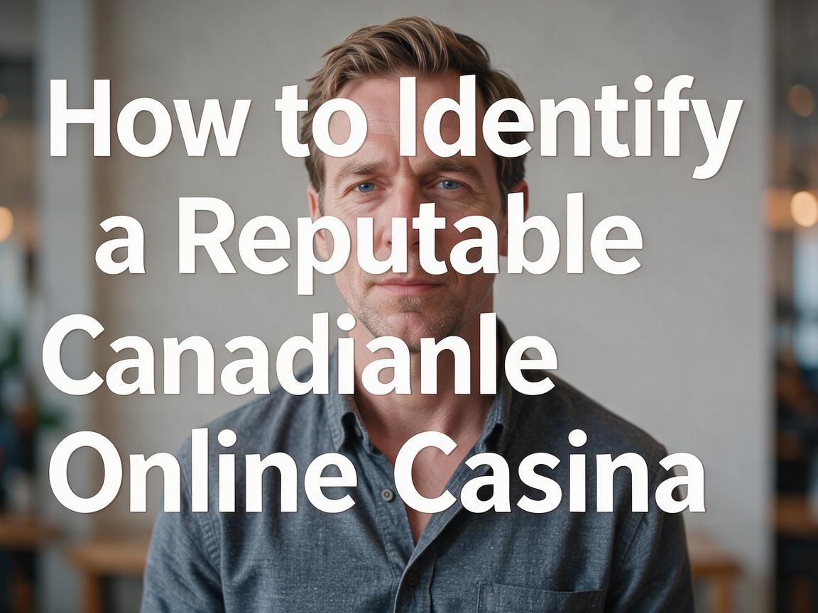 How to Identify a Reputable Canadian Online Casino