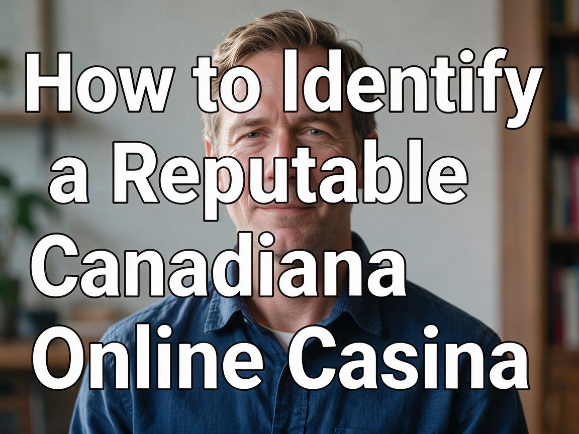 How to Identify a Reputable Canadian Online Casino